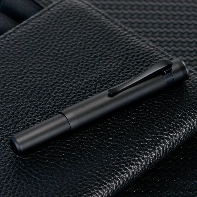 Hongdian M2 Black Forest Mini Fountain Pen, Medium Soft Nib & Sleek Shape - Image 6