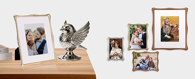 4 x 6'' Premium Alloy Gold Photo Frame - Image 8