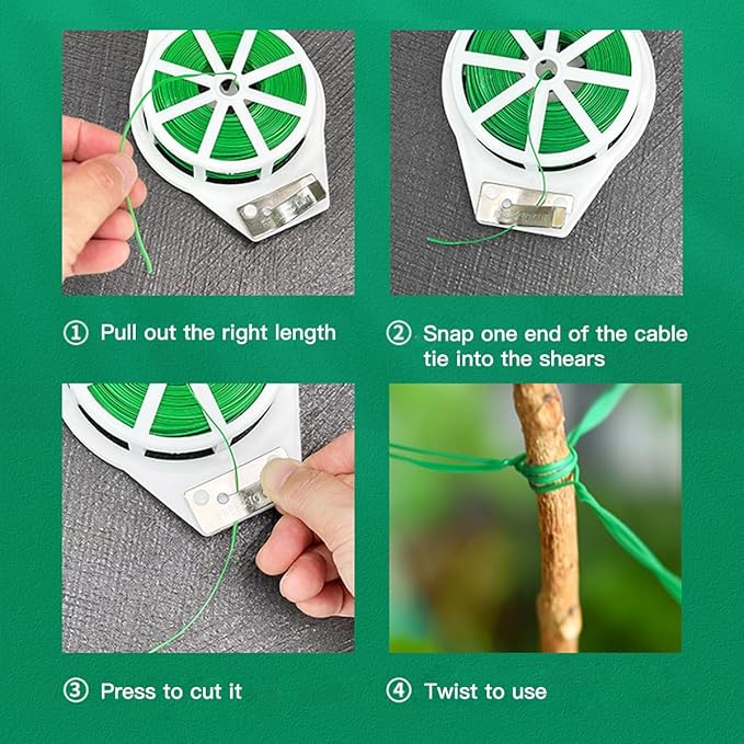 656ft Twist Ties, Garden Plant Ties - Image 5
