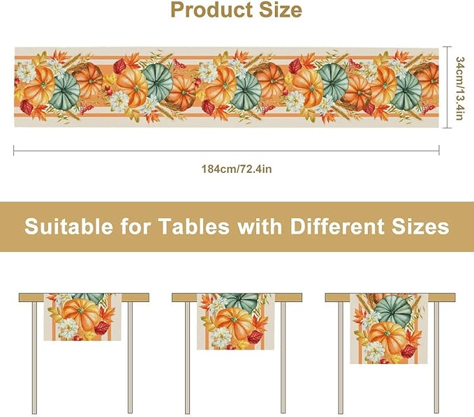 Autumn Table Runner - Image 7