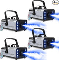 1200W RGB Fog Machine, 6 Colorful LED Lights by Oloaxolx