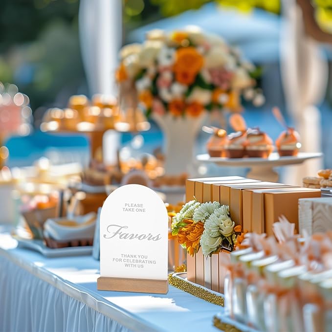 4pc Wedding Sign Set - Image 4