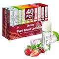 40 Pack Lip Balm Bulk, Fruit Lip Balm Variety Pack, Natural Moisturizing Balms by DMSKY