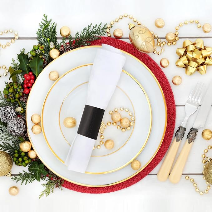 Paper Napkin Bands, Napkin Rings Self Adhesive - Image 3