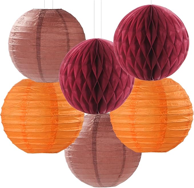 Fall Boho Baby-Shower Party-Decorations Streamers-Lanterns - Image 5