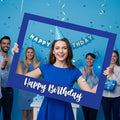 32 x 24 Inch Large Photo Booth Props Picture Frame Happy Birthday Party Frame by Beeveer