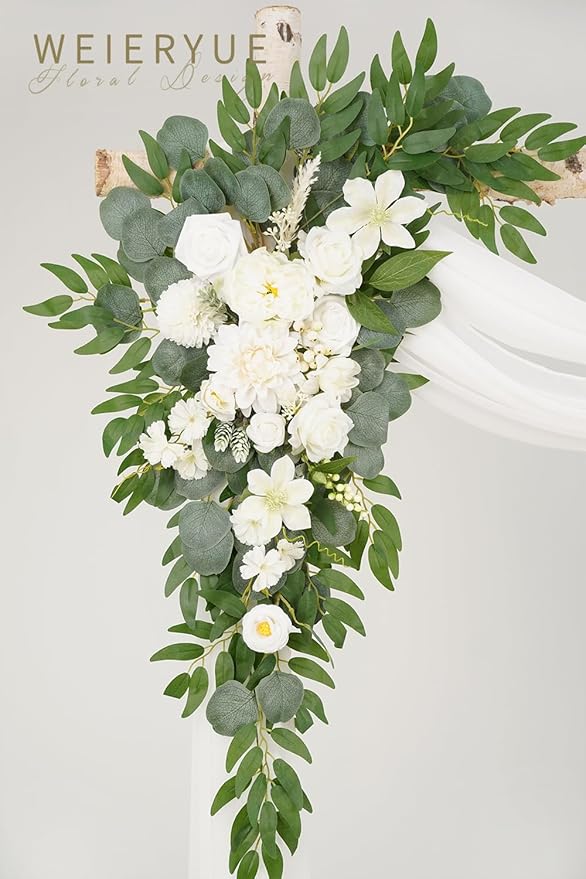 Artificial Wedding Arch Flowers Kit - Image 3