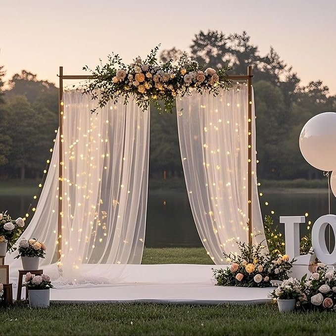 10×10ft Tulle Backdrop Curtains - Image 7