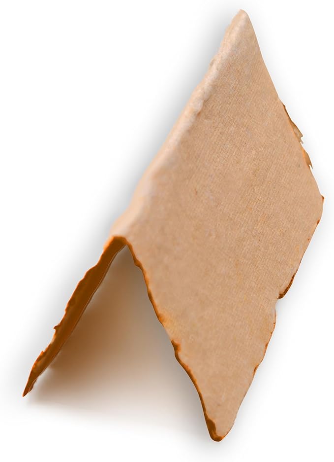 Wanderings Vintage Handmade Deckle Edge Folded Paper – Folded to 3.5"x2" – 150 - Image 3