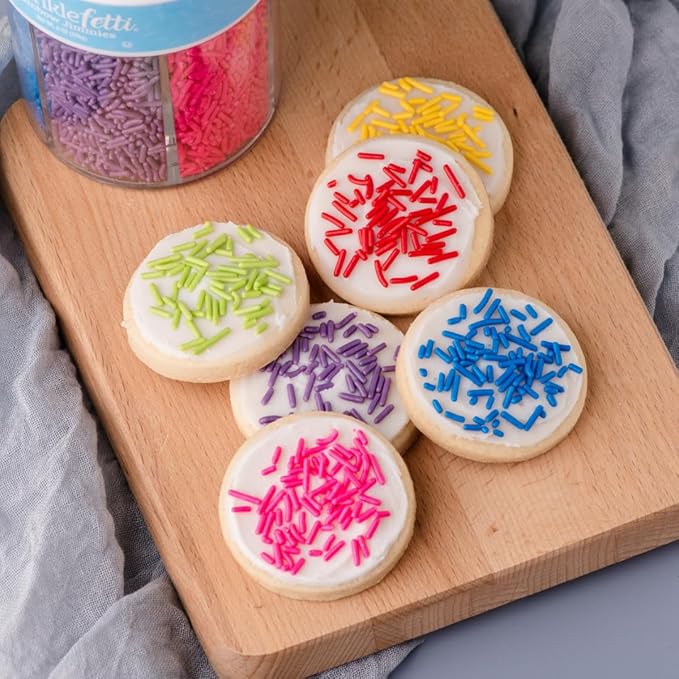 Sweets Indeed Sprinkles 6 Cell Edible Sprinkle Mix Jimmies Perfect - Image 6