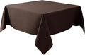 Biscaynebay Textured Fabric Square Tablecloth 54x54 Inch, Wedding and Parties by Biscaynebay
