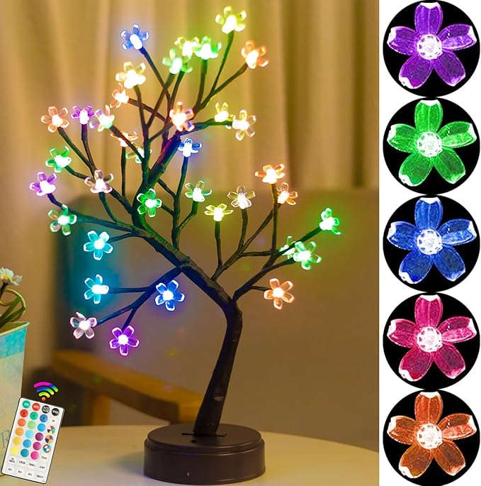 Pooqla RGB Cherry Blossom Tree Light - Image 7