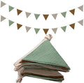 Oudain 15.5 ft Pennant Banner Flags, Each 7.75 ft by Oudain
