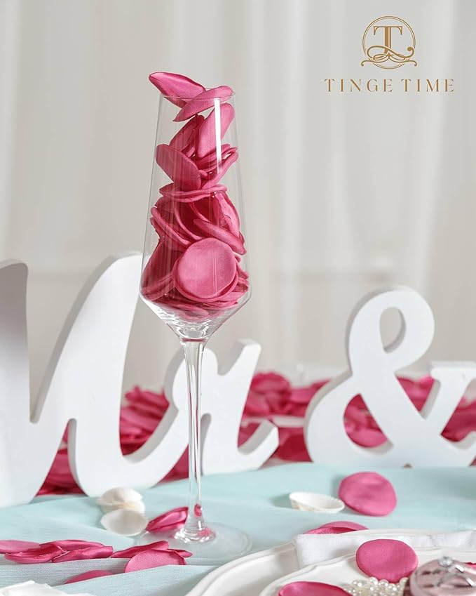TINGE TIME Silk Flower Petals for Wedding Decoration - Image 4