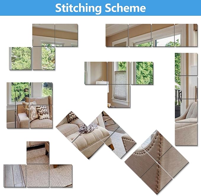 Unbreakable Acylic Small Mirror Tiles - Image 9