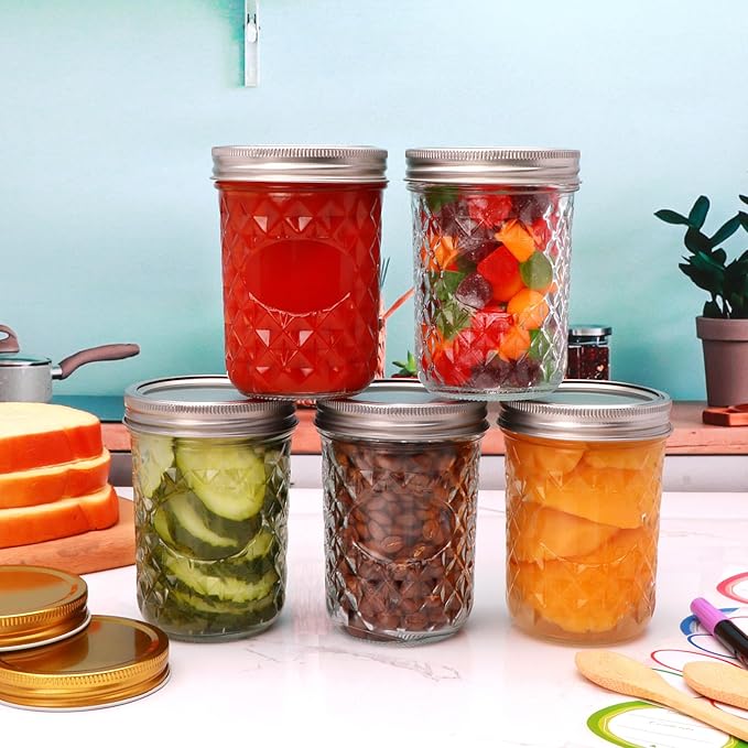 Mason Jars 16oz, Canning Jars - Image 5