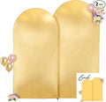 Gold and Yellow Arch Backdrop Cover by Besutolife