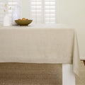 Solino Home Linen Natural Tablecloth 60 x 102 Inch by SolinoHome