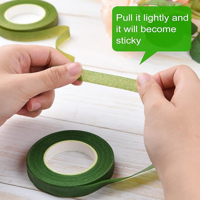 CHRORINE Floral Arrangement Kit Floral Tapes 22 Guage Floral Stem Wire 26 Gauge - Image 4