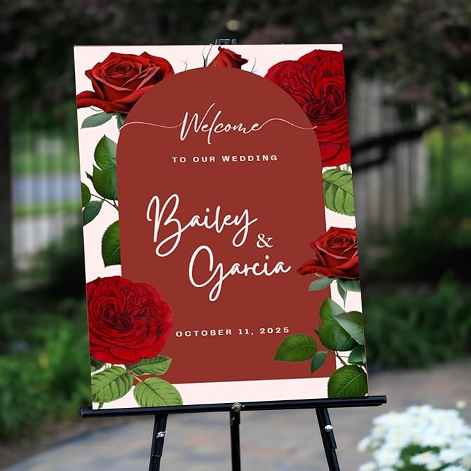 Custom Weddings Reception Signs - Image 5