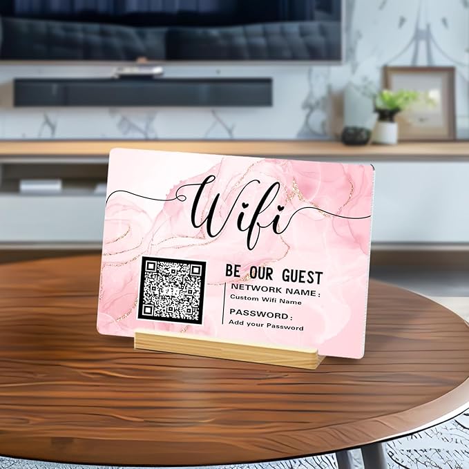 Personalized Custom Metal QR Code Sign Venmo Cashapp Scan to Pay - Image 6