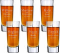 Custom Engraved Shot Glass – 2oz Tall Clear Glass – Personalized Gift by BlueRidgeMountainGifts