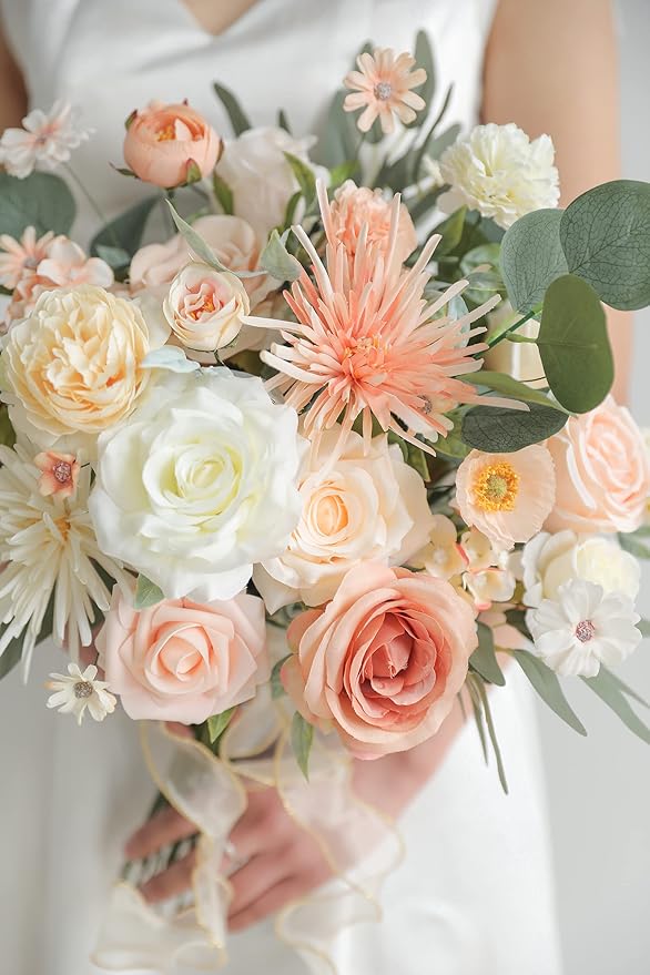 Serra Flora Artificial Flowers Combo Box Set Faux Flowers Bulk Flower Leaf - Image 2