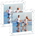 Acrylic Picture Frames .5×5inch 2Pack by Unknown
