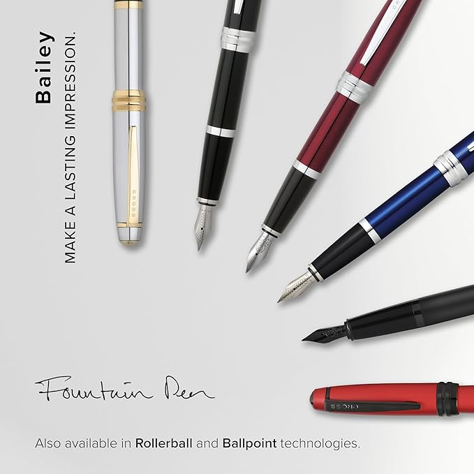 Cross Bailey Refillable Fountain Presented in a Premium Gift Box - Image 5