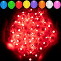 Aogist 50pcs Red Balloon Lights, Long Standby Time Waterproof Mini Light by Aogist