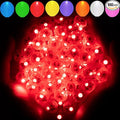 Aogist 100pcs Red Balloon Lights, Long Standby Time Waterproof Mini Light by Aogist