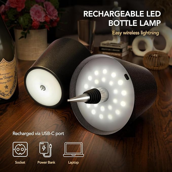 Wireless Bottle Lamp for Any Type of Bottle - Image 3