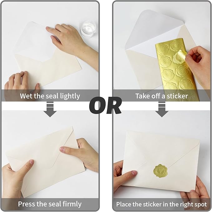 50 PCS Pearl Ivory A7 Envelopes - Image 3