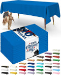 Pureegg Plastic Table Cloth Disposable 10 Pack, 54 x 108 Inch Table Cloths by Pureegg