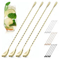 Bar Spoon Set of 4 – Gold Coffee Spoons by TheLittleGreenChange
