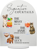 Pet Signature Drink Wedding Signs by Elation+Factory+Co.