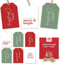 Elegant Christmas Gift Tags by UnimaxPrint