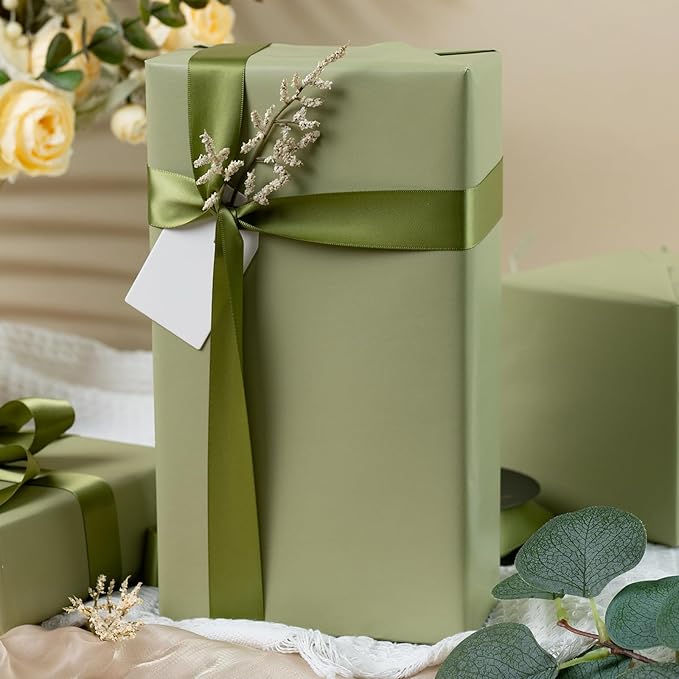 Garbendy Gift Wrapping Paper Roll-Solid Color Pearly-Lustre Paper, Valentine's - Image 6