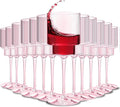 Plastic Goblets Wine Glasses - 12Oz Acrylic Wine Glasses Origami Unbreakable by Lueumxc