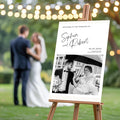 Personalized Wedding Welcome Signs by GiantBigHands