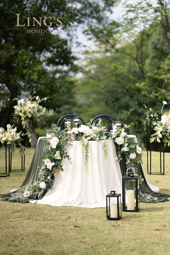 Ling's Moment 9FT Flower Garland - Image 2