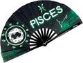 DeFlare | Cosmic Zodiac Rave Fan | Zodiac Sign Hand Fan | Astrology Rave Fan | by DeFlare-RaveFestivalFans