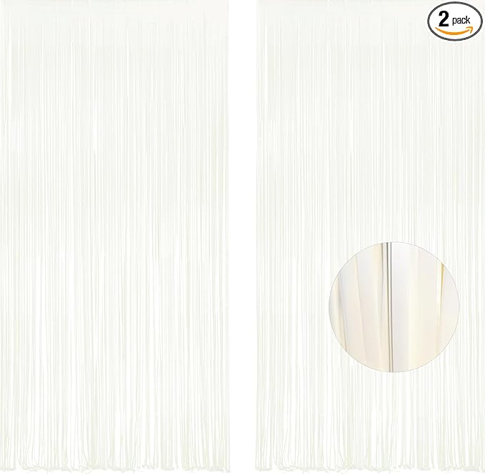 White Party Streamers Decoration by GREATRIL