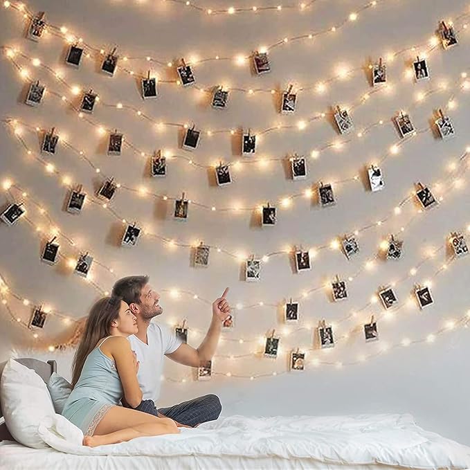 Photo Clip String Light - 33Ft 100LED Fairy Lights by Unknown