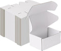 MEBRUDY 6x4x3 Inches Shipping Boxes Pack of 50, Small Corrugated Cardboard Box by MEBRUDY