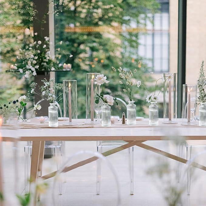 Glass Bud Vases Set of 20, Living Bud Vases, Small Bud Vase in Bulk, Mini - Image 5