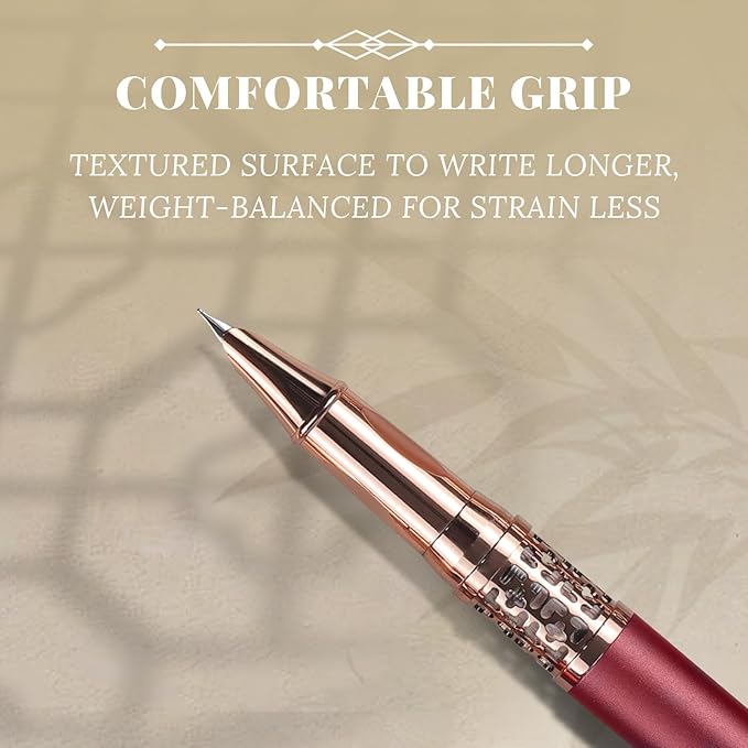 YUNCHUN Refillable Fountain Pen Fine Nib, Fancy Ink Pen - Image 5