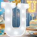 Pooqla LED Marquee Letter Lights, Warm White and Cool White Decorative Lighted by Pooqla