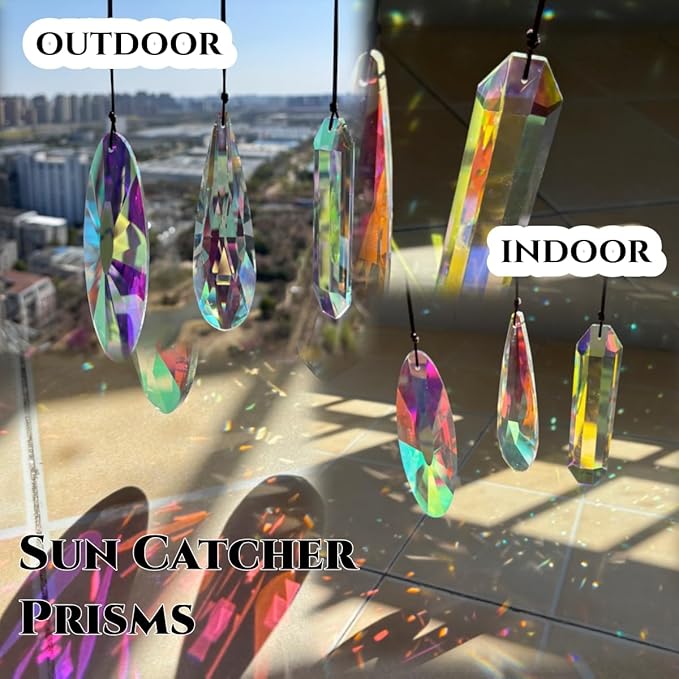 3Pcs 5-inch Crystal Sun Catcher Prisms - Image 5
