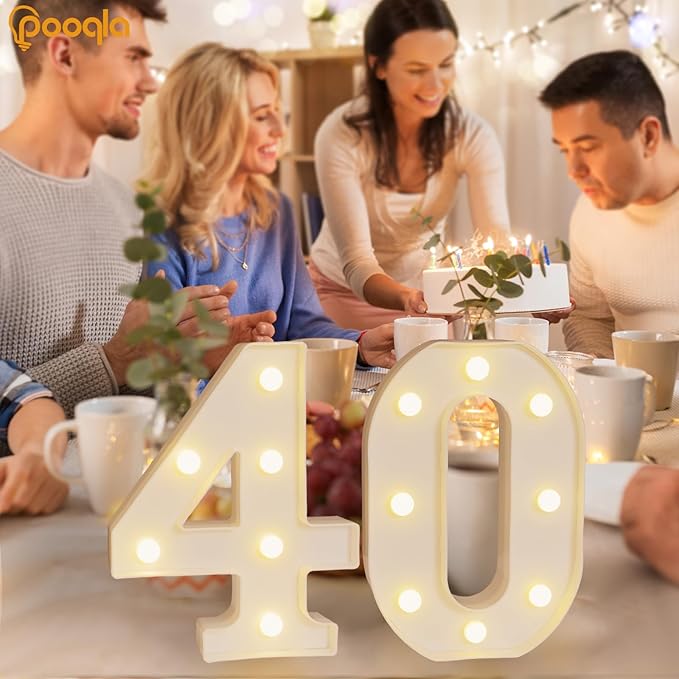 Pooqla 40th Birthday Decorations - Image 2